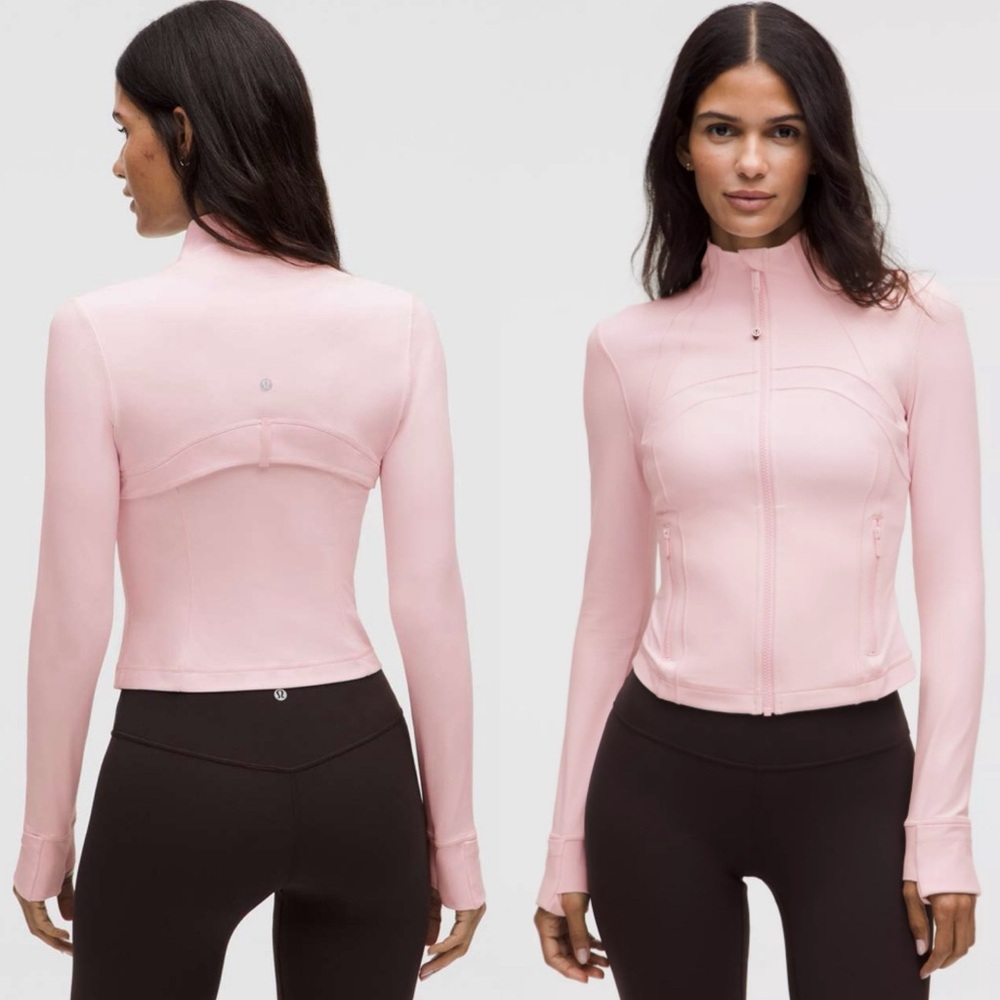 NWT Lululemon Nulu Cropped Define Jacket in Blissful Pink Size 6